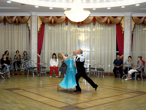 «Ессентукский военный санаторий», г. Ессентуки. Танцевальная площадка